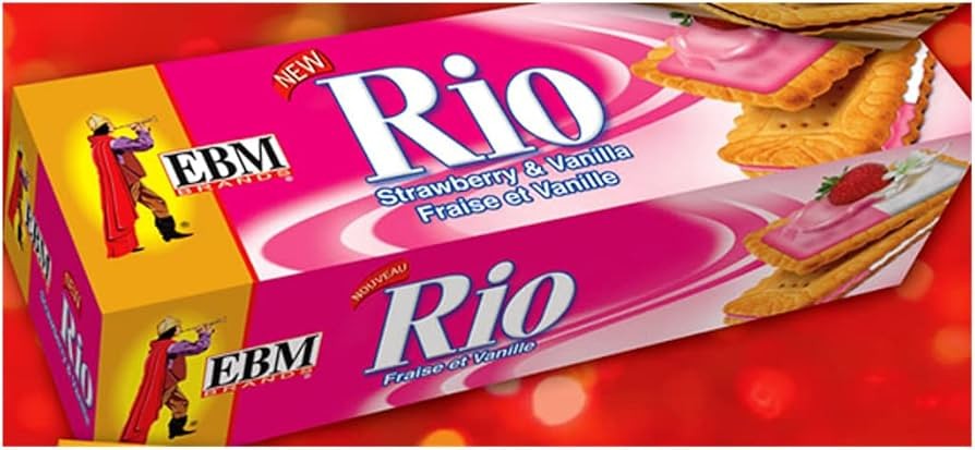 EBM Rio Strawberry Vanilla Biscuit