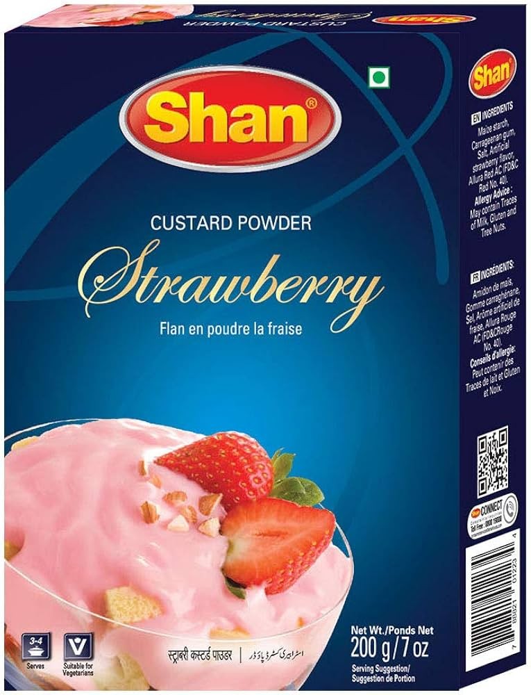 Shan Strawberry Custard