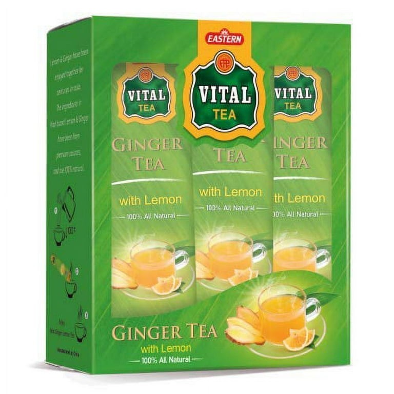Vital Ginger Tea W Lemon 10 Sticks