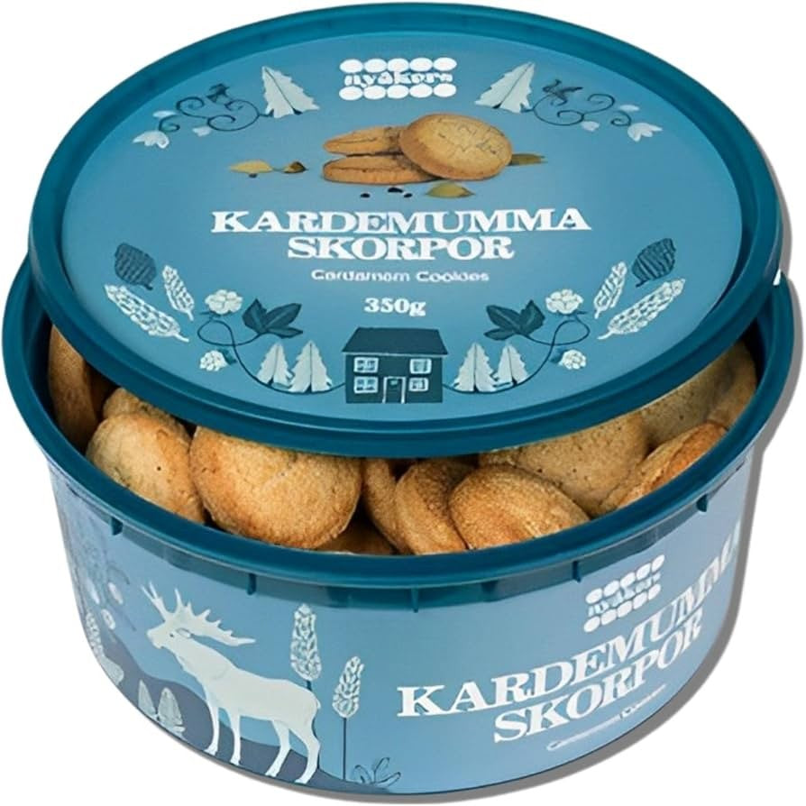 Crispy Cardamom Shortbread Cookies