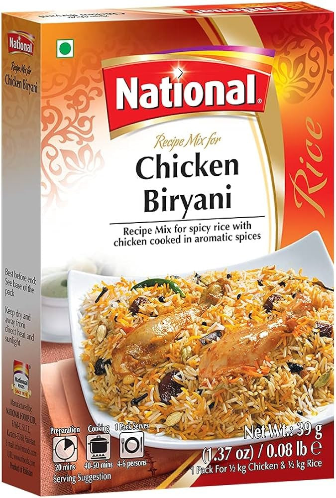 National Chicken Biryani