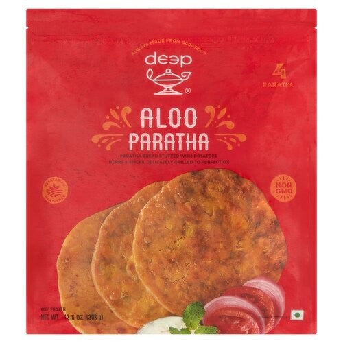 Deep Aloo Paratha 4 PCS
