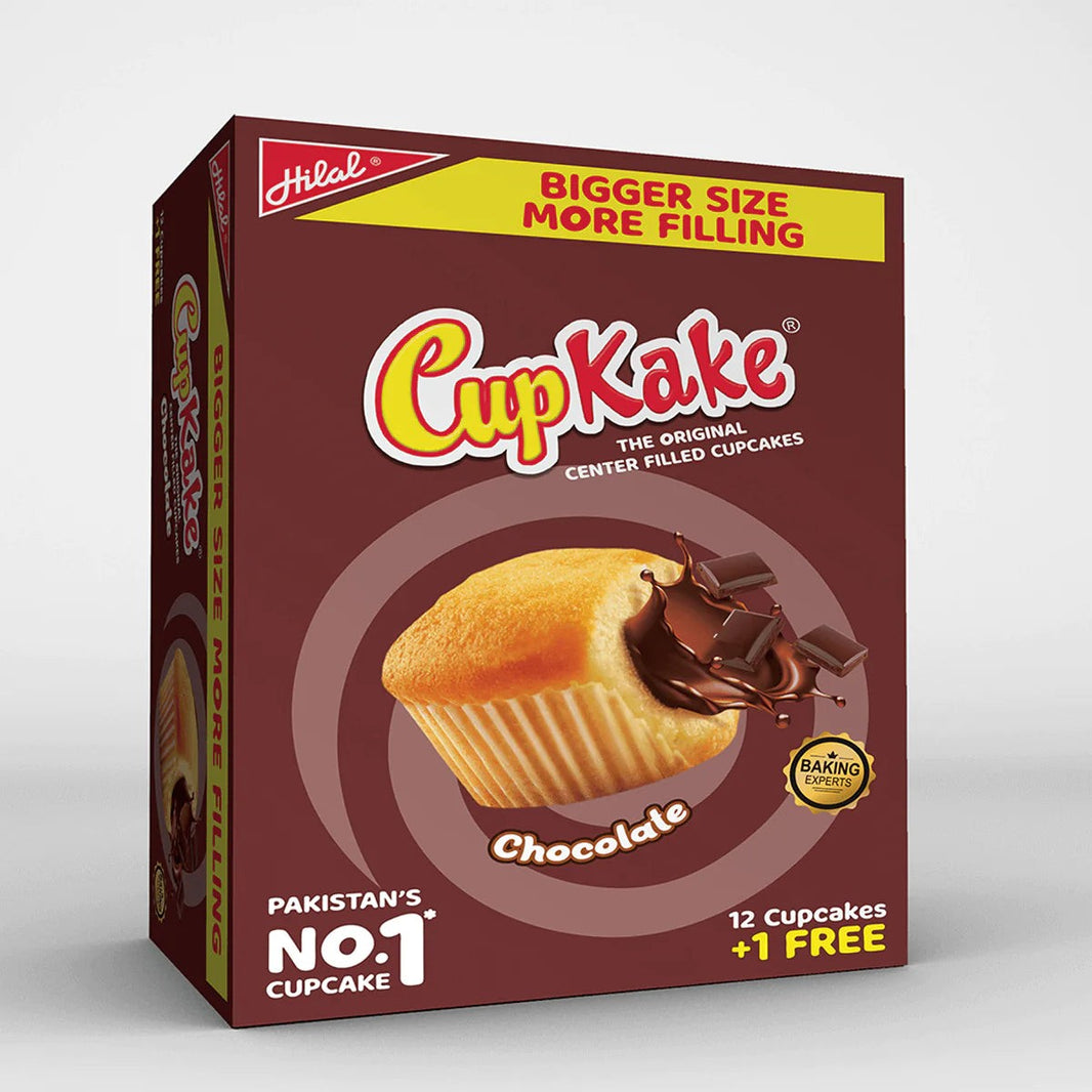 Hilal Cup Cakes Chocolate 12 PCS