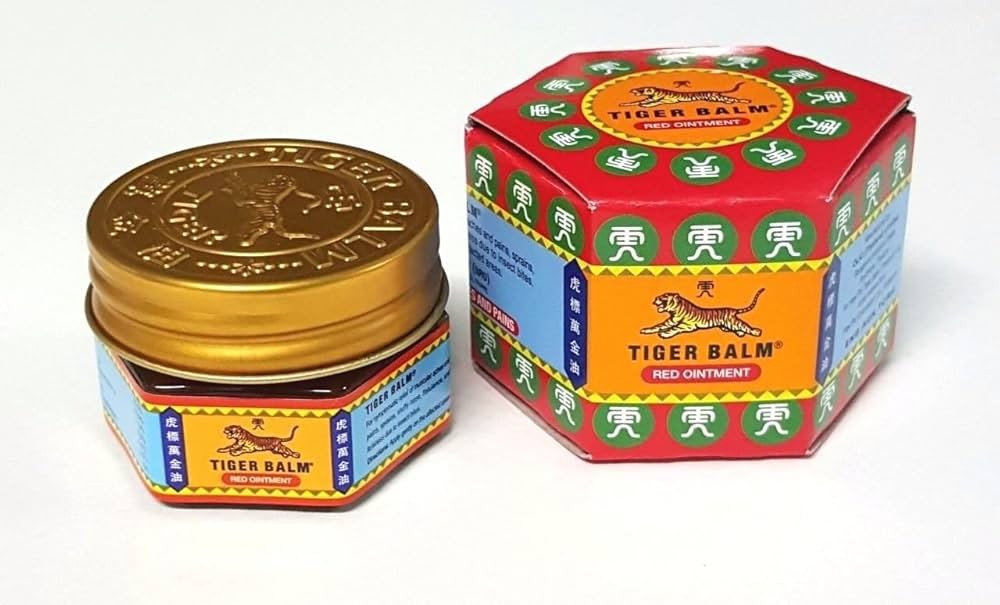 Tiger Balm Original Red Natural Pain Relief Balm