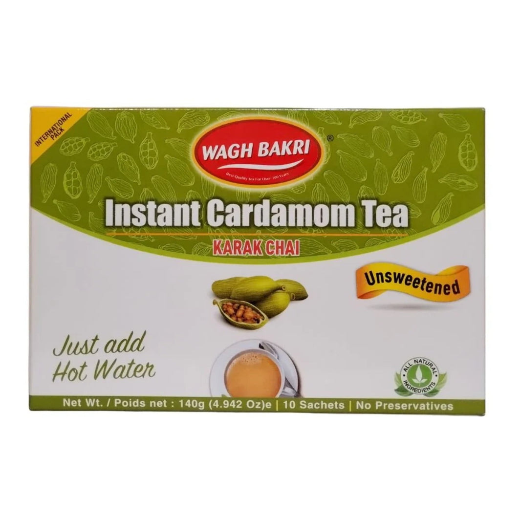 Wagh Bakri Tea Instant Cardamom 3-in-1