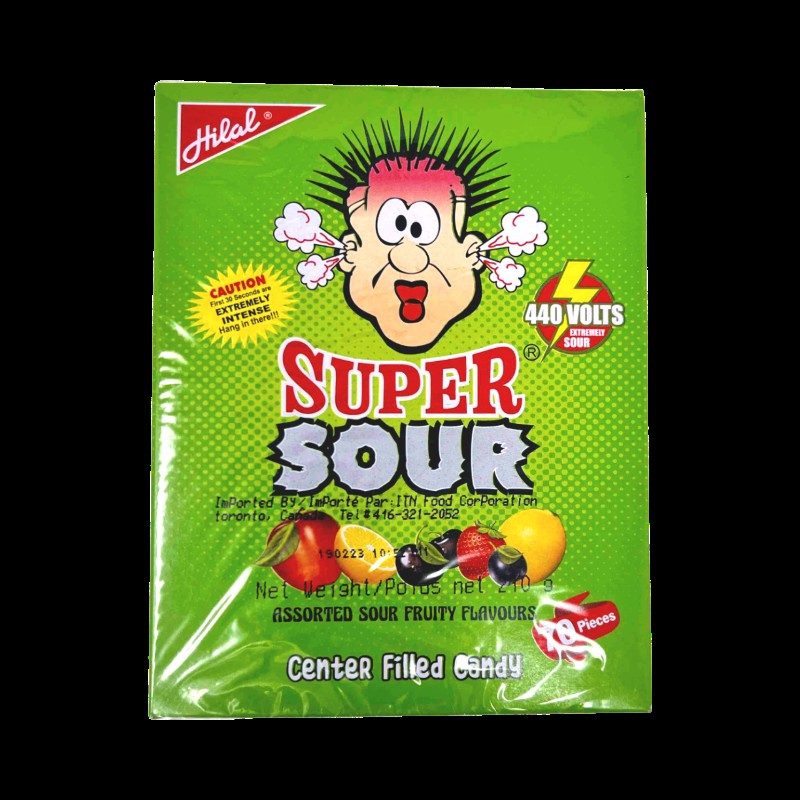 Hilal Super Sour Candy 70 PCS