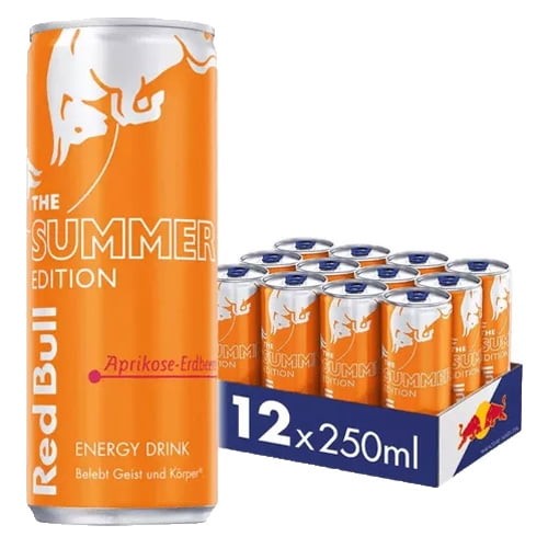 Redbull Apricot-Strawberry