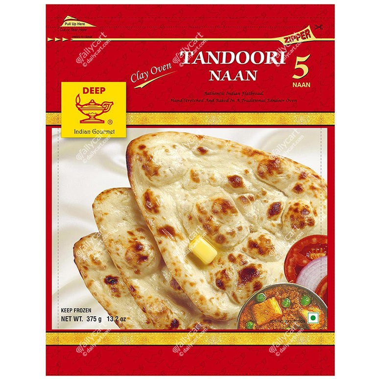 Deep Tandoori Naan 5 PCS
