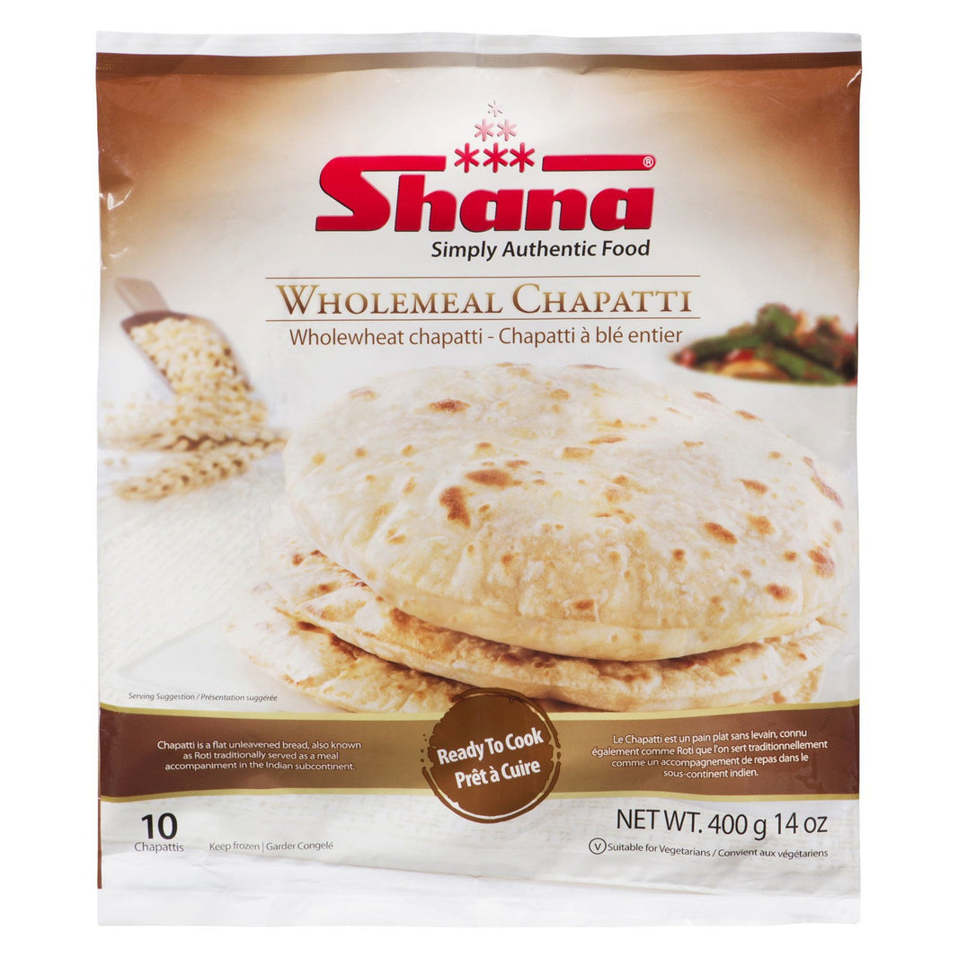 Shana Whole Wheat Chapati 10 PCS