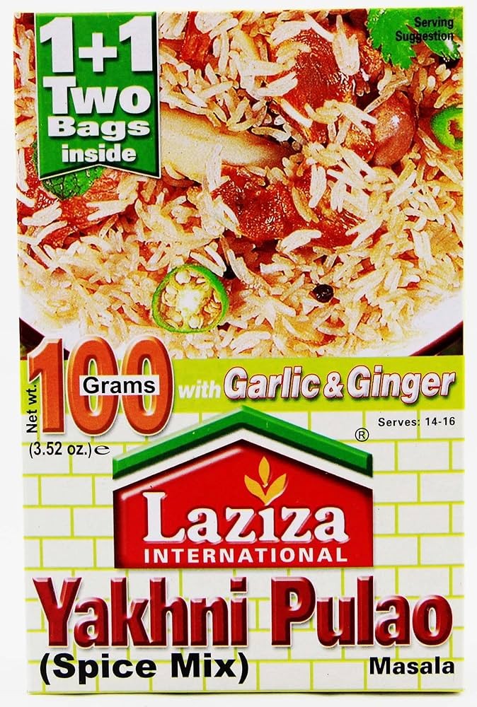 Laziza Yakhni Pulao