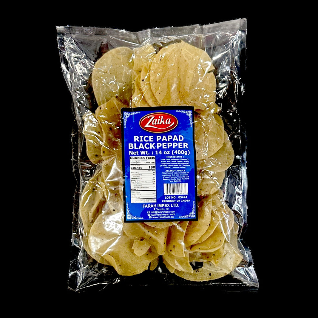 Zaika Papad Balck Pepper