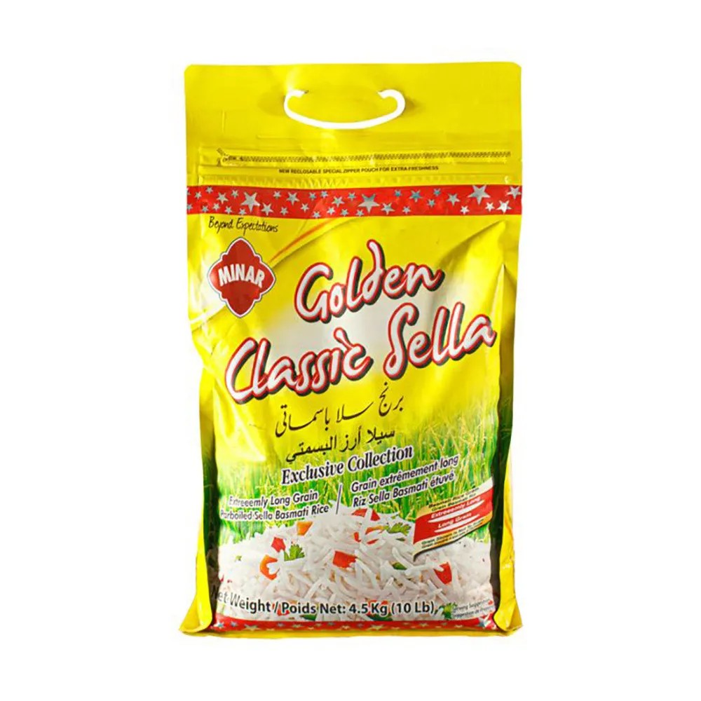 Minar Golden Classic Sella Parboiled Basmati Rice