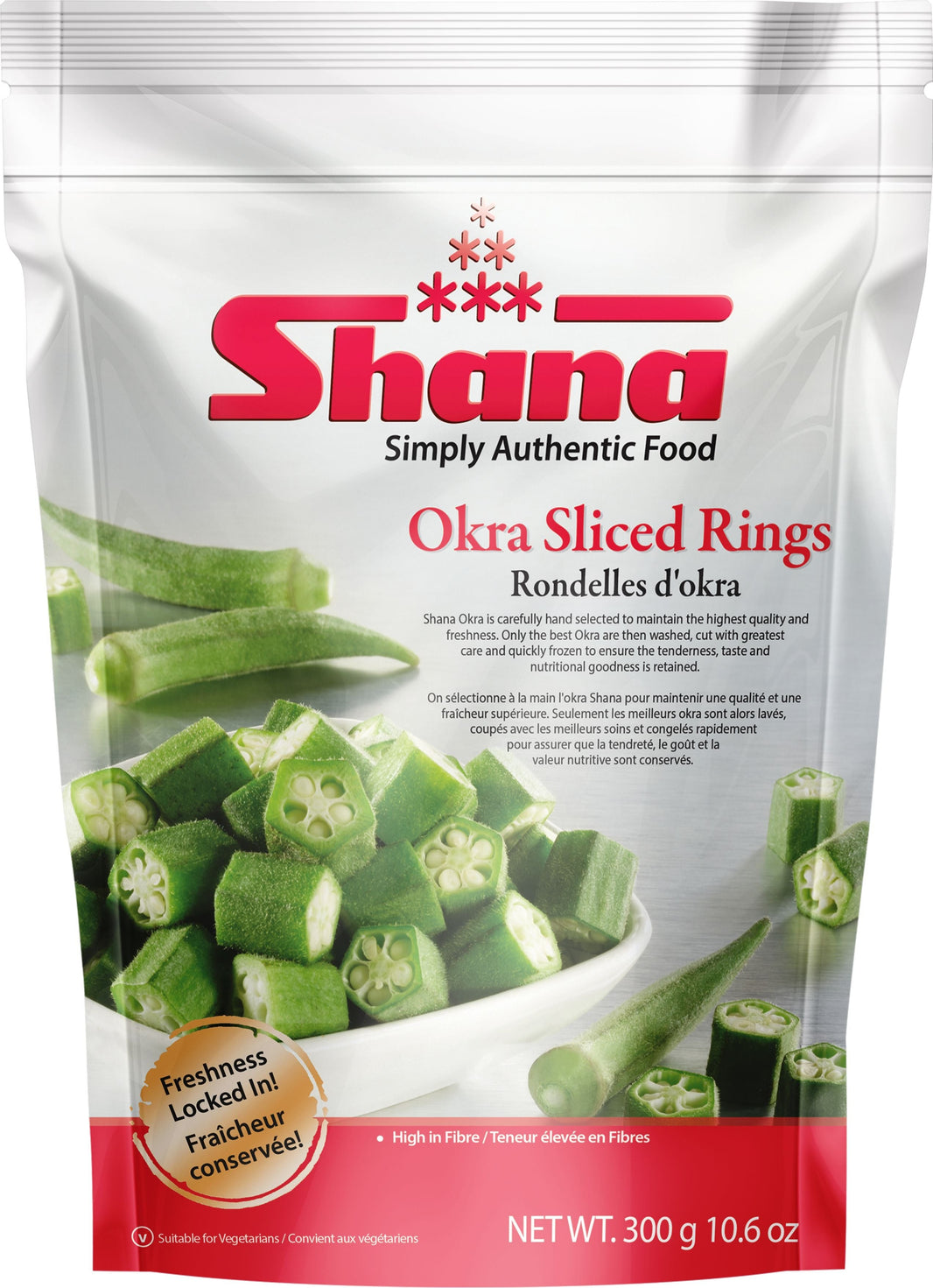 Shana Okra Sliced Rings