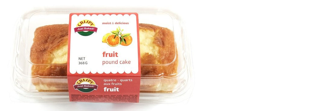 Crispy Fruit Pound Cake