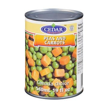 Cedar Peas & Carrots