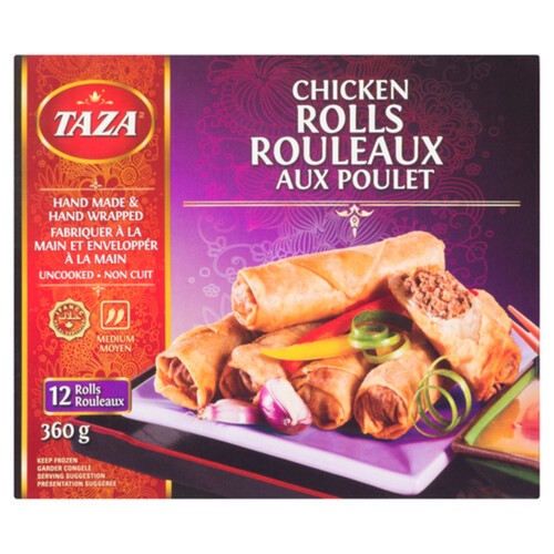 Taza Chicken Spring Rolls 12 PCS