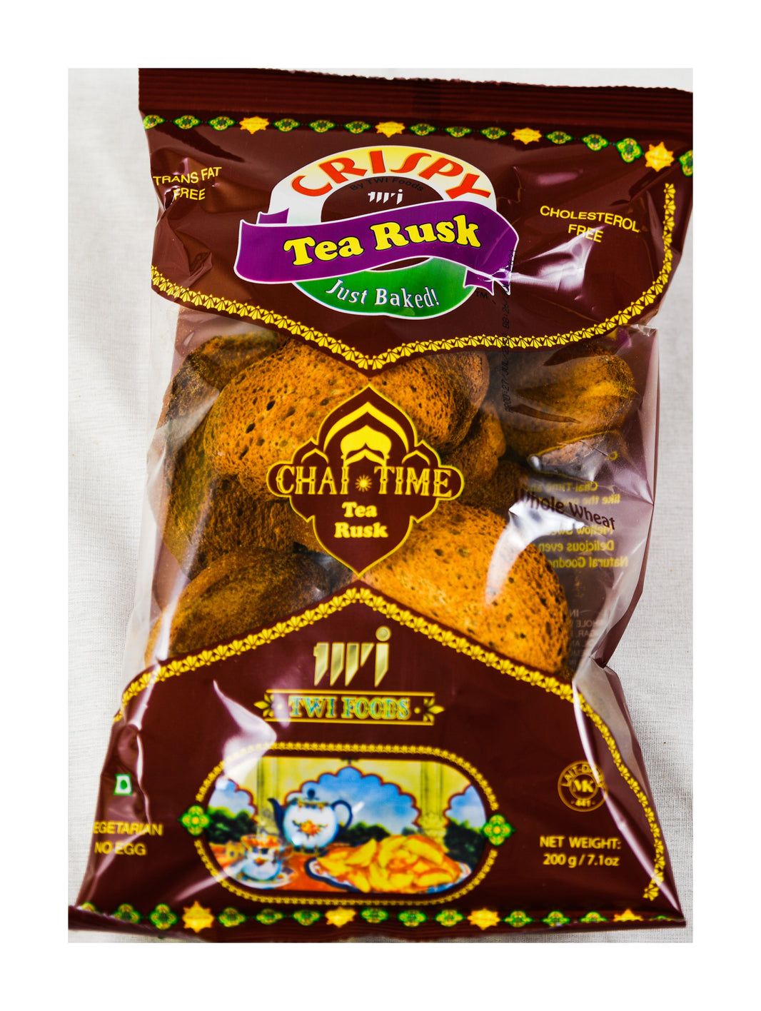 Crispy Tea Rusk Whole Wheat