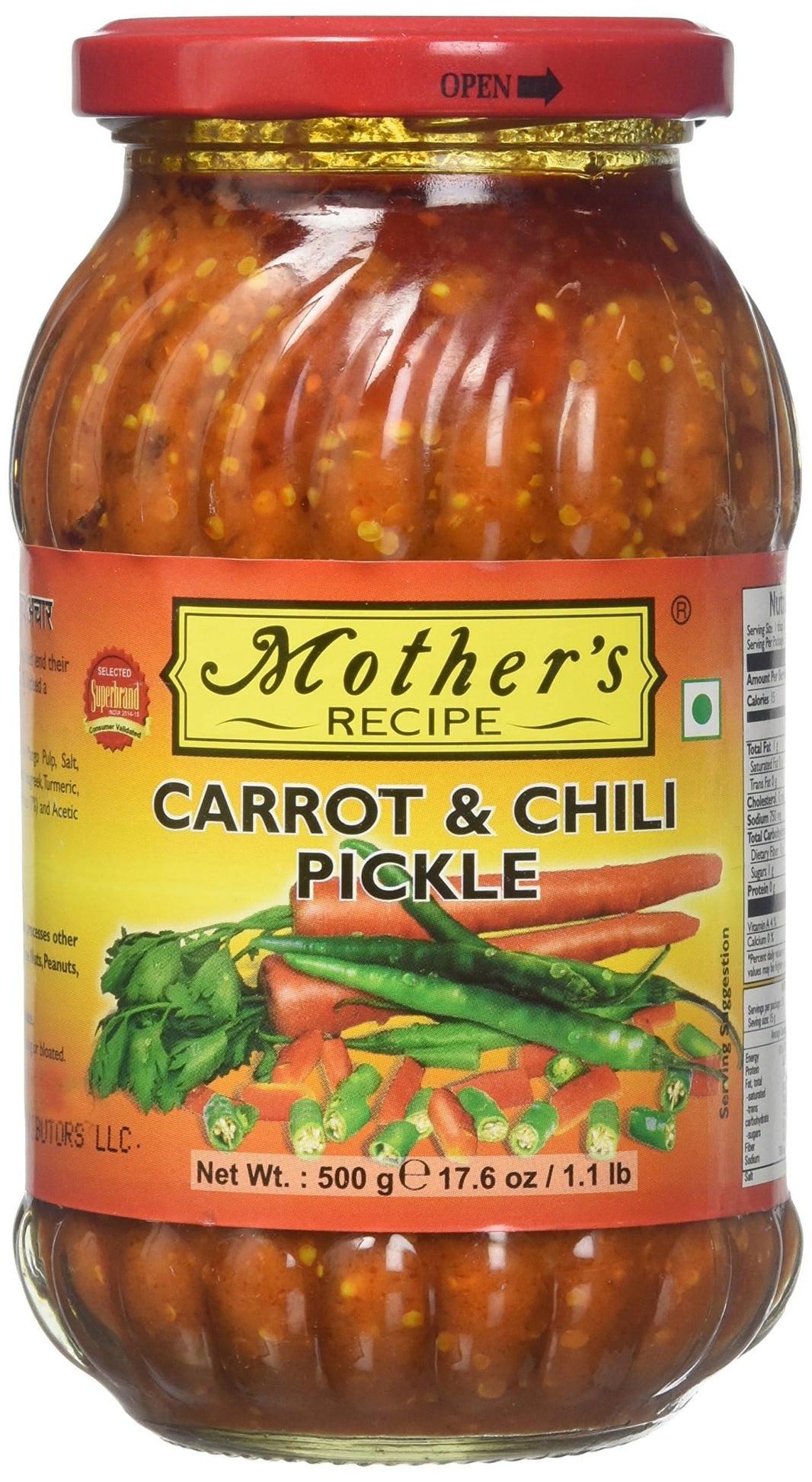 Mother Carrot & Chilli Pickle