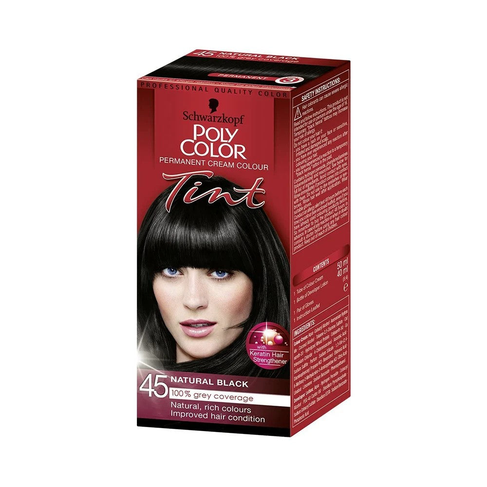Poly Color Natural Black 45