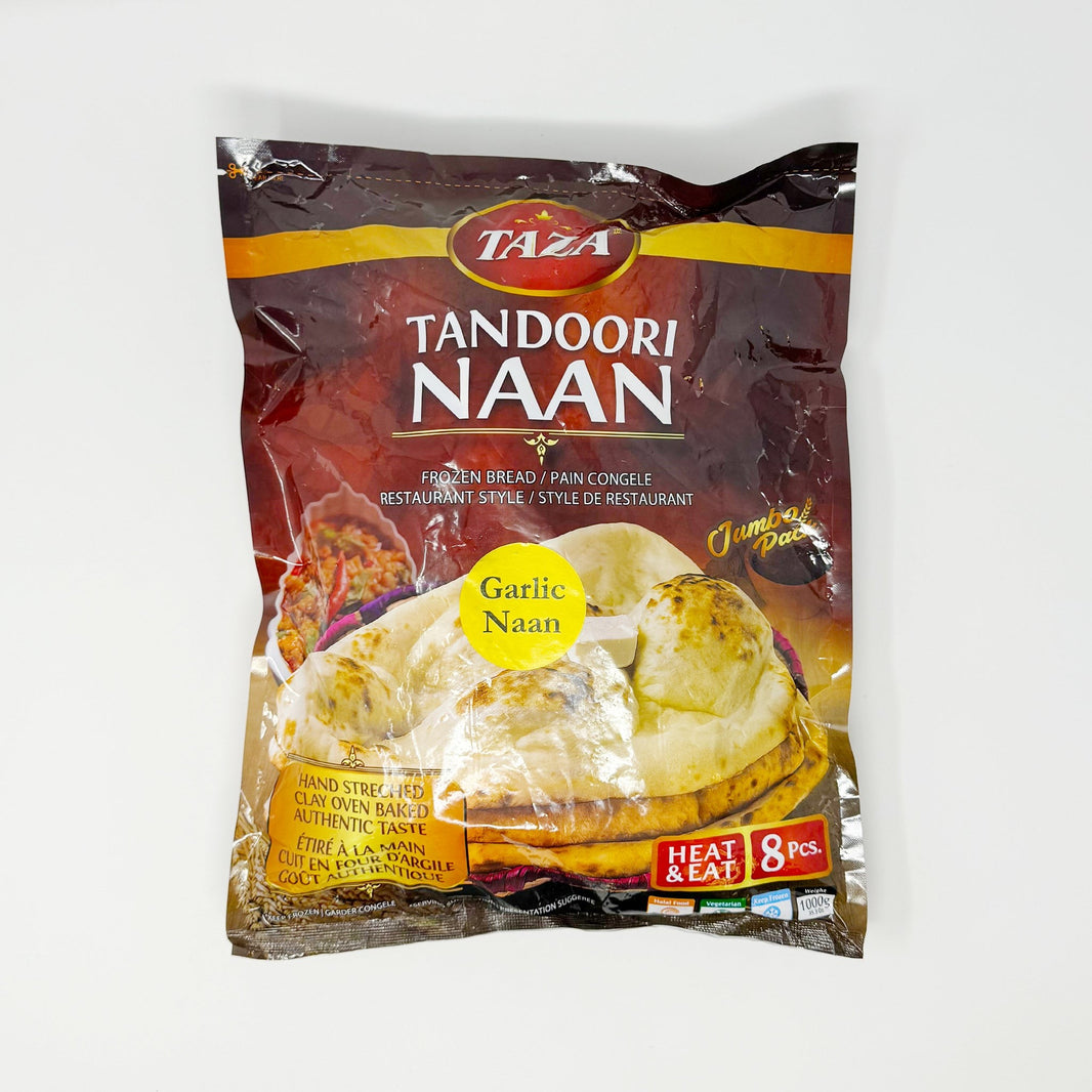 Taza Tandoori Garlic Naan 8 PCS