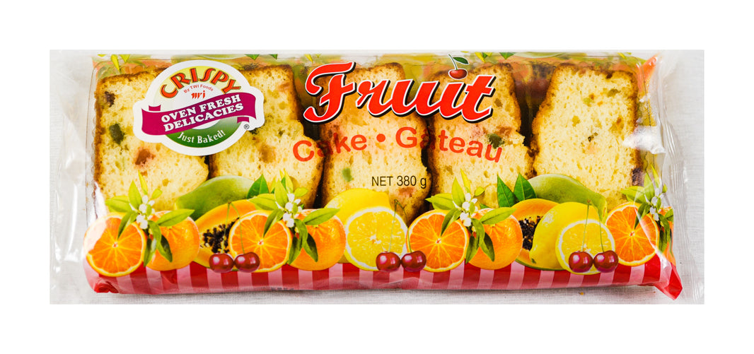 Crispy Fruit Cake Eggless