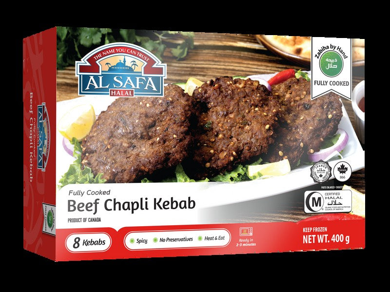 Al Safa Beef Chapli 8 PCS