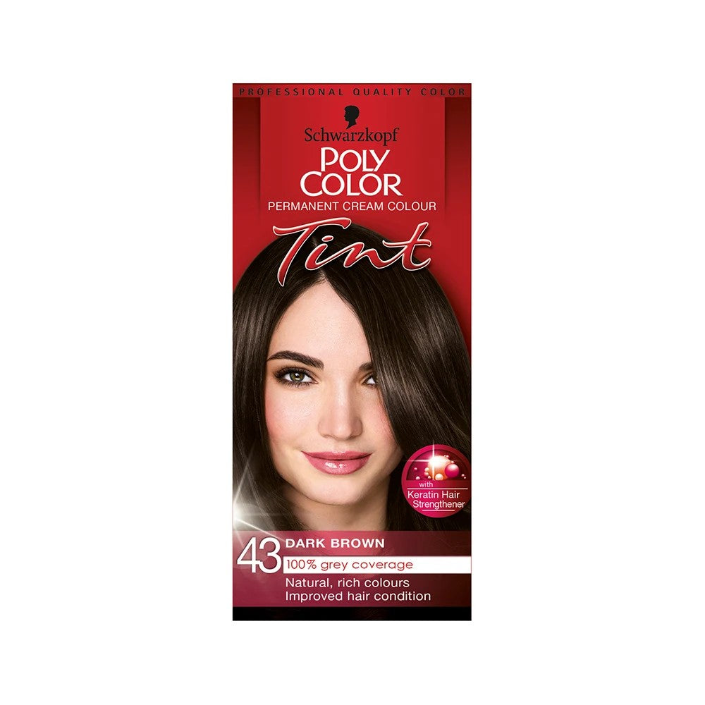 Poly Color Natural Dark Brown 43