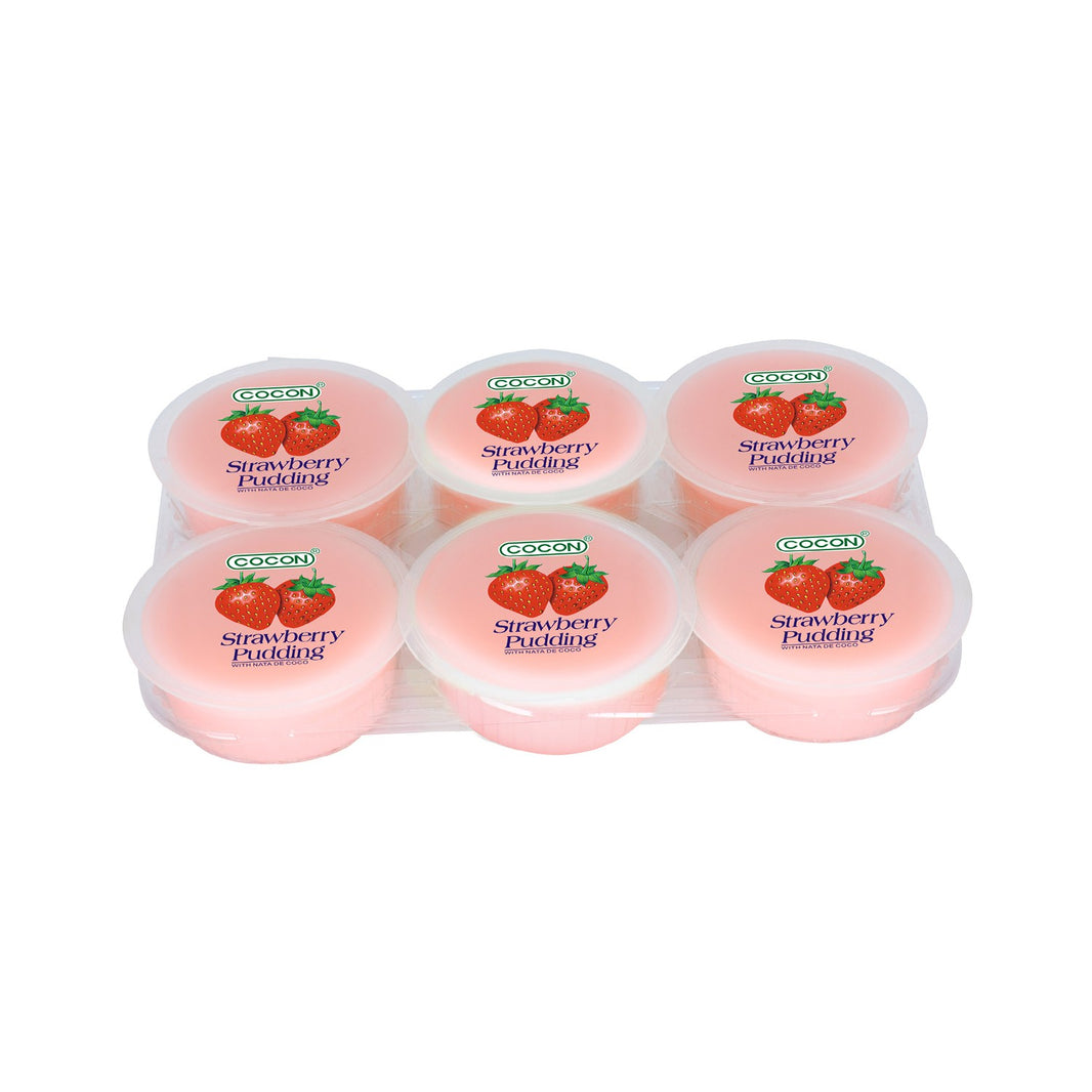 Cocon Nata de Coco Pudding Strawberry