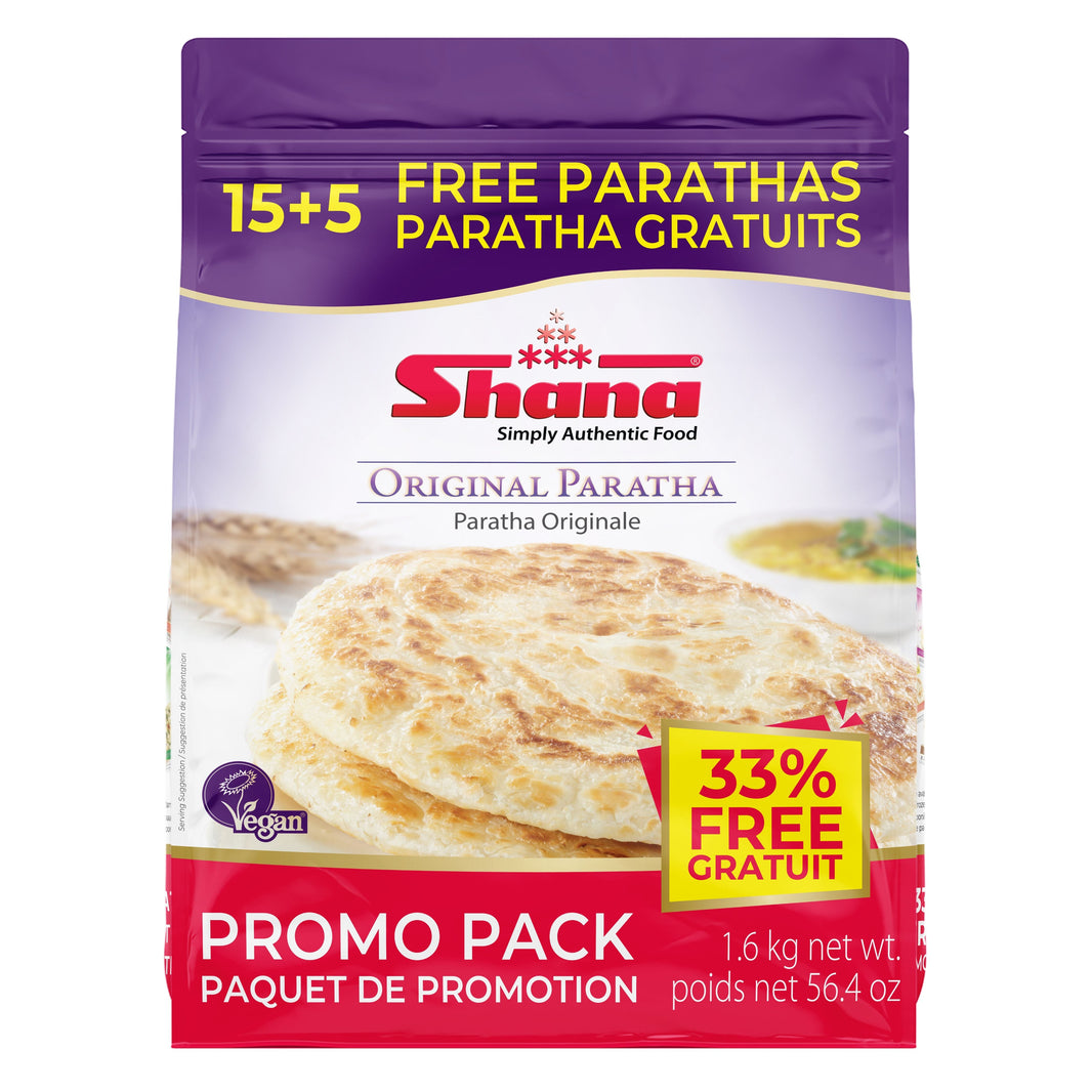 Shana Original Paratha 15+5 Family Pack 33% Extra