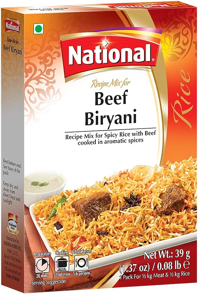 National Beef Biryani Mix