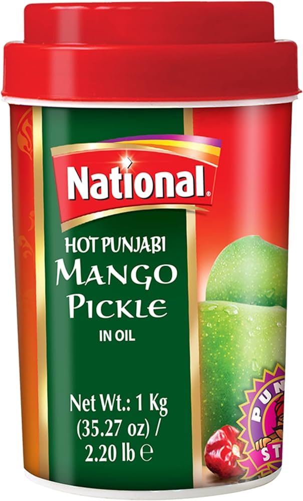 National Hot Punjabi Mango Pickle 1000G