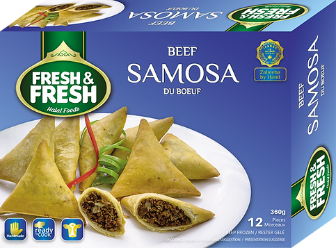 Fresh & Fresh Beef Samosa 12 PCS
