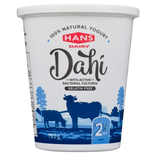 Hans Dahi Yogurt 2% (750g)