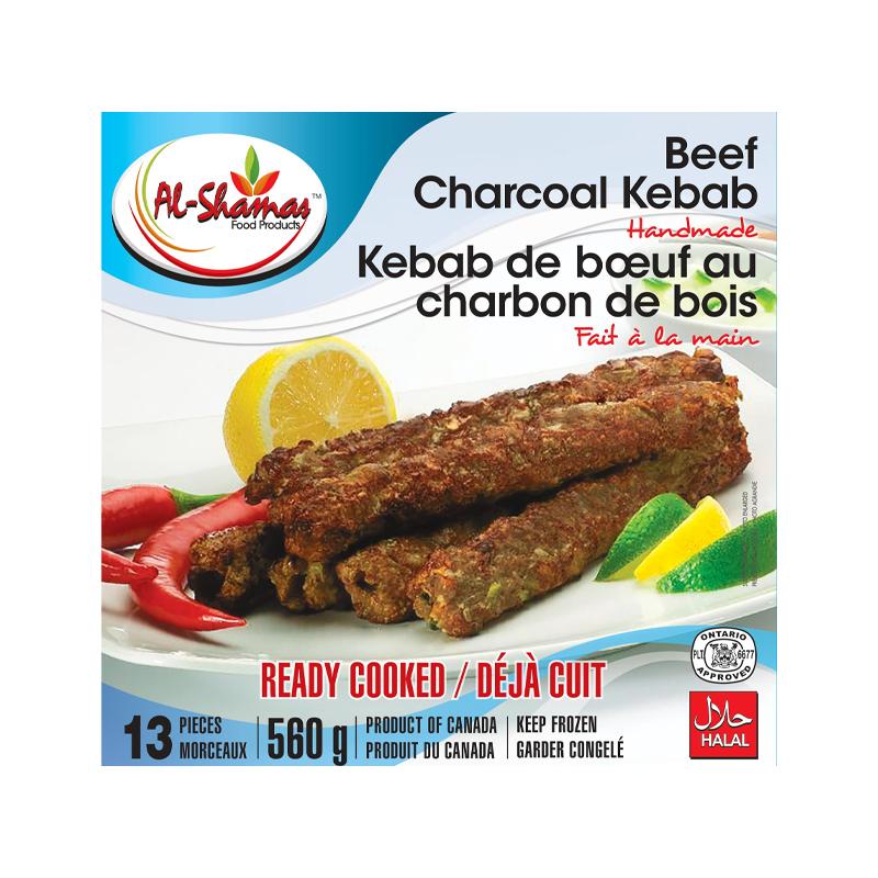 Al Shamas Beef Charcoal Kebab  13 PCS