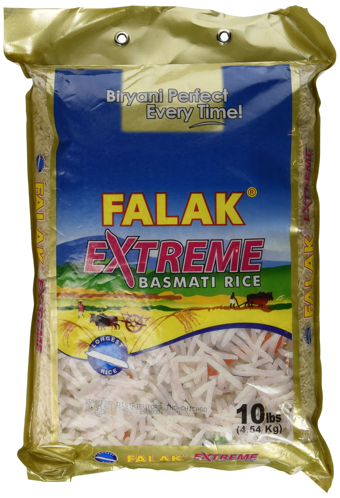Falak Basmati Rice (10 Lbs)