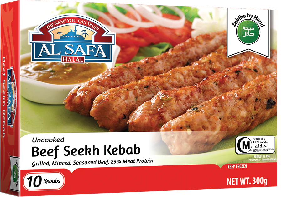 Al Safa Beef Seekh Kebab 10 PCS