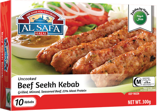 Al Safa Beef Seekh Kebab 10 PCS