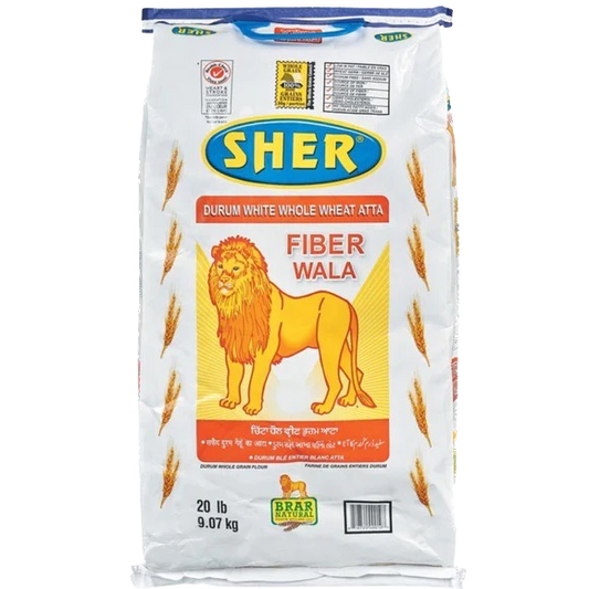 Sher Fiber Wala Flour 20LB