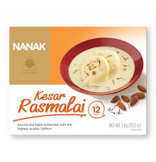 Nanak Kesar Rasmalai 12 PCS