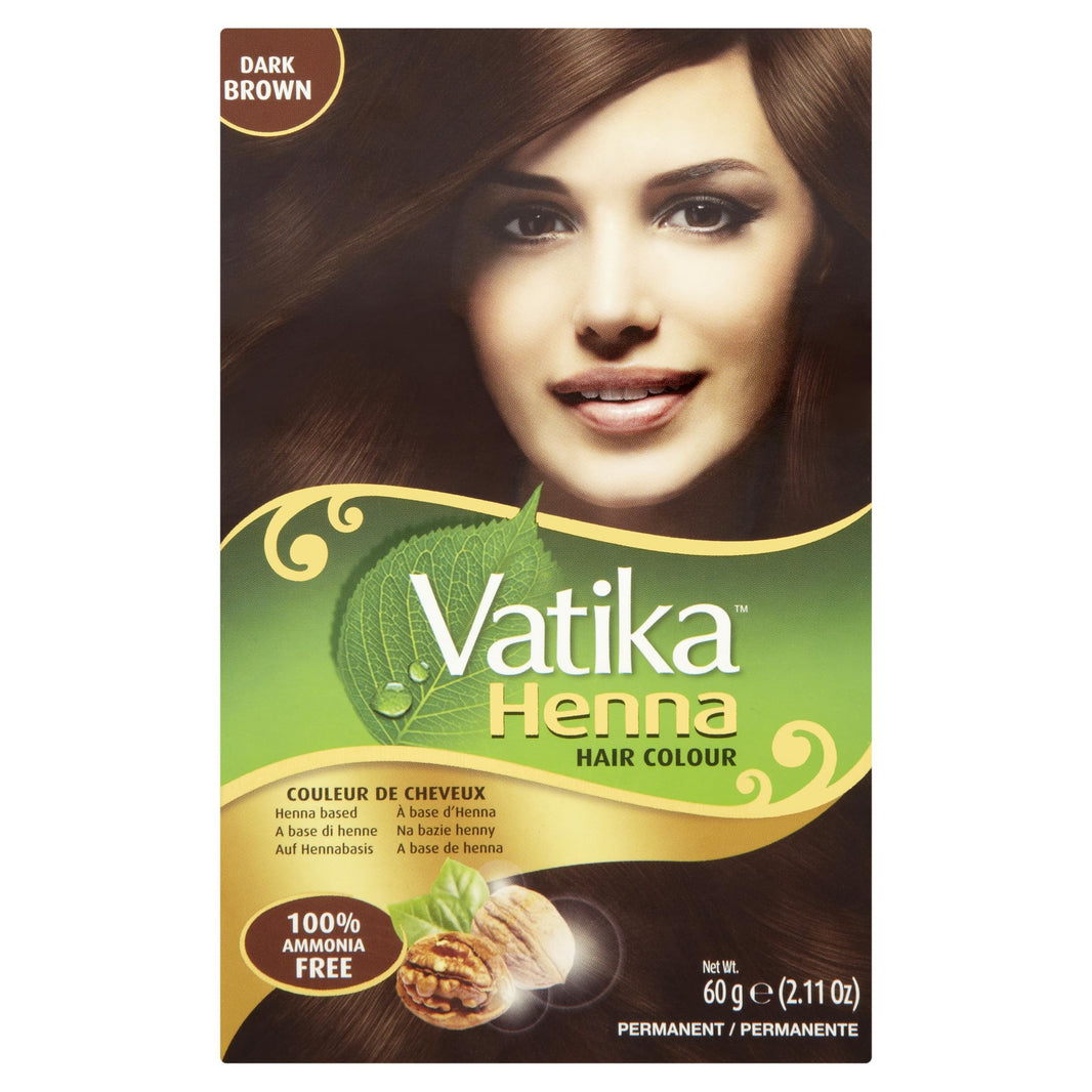 Vatika Naturals Henna Hair Colour Dark Brown