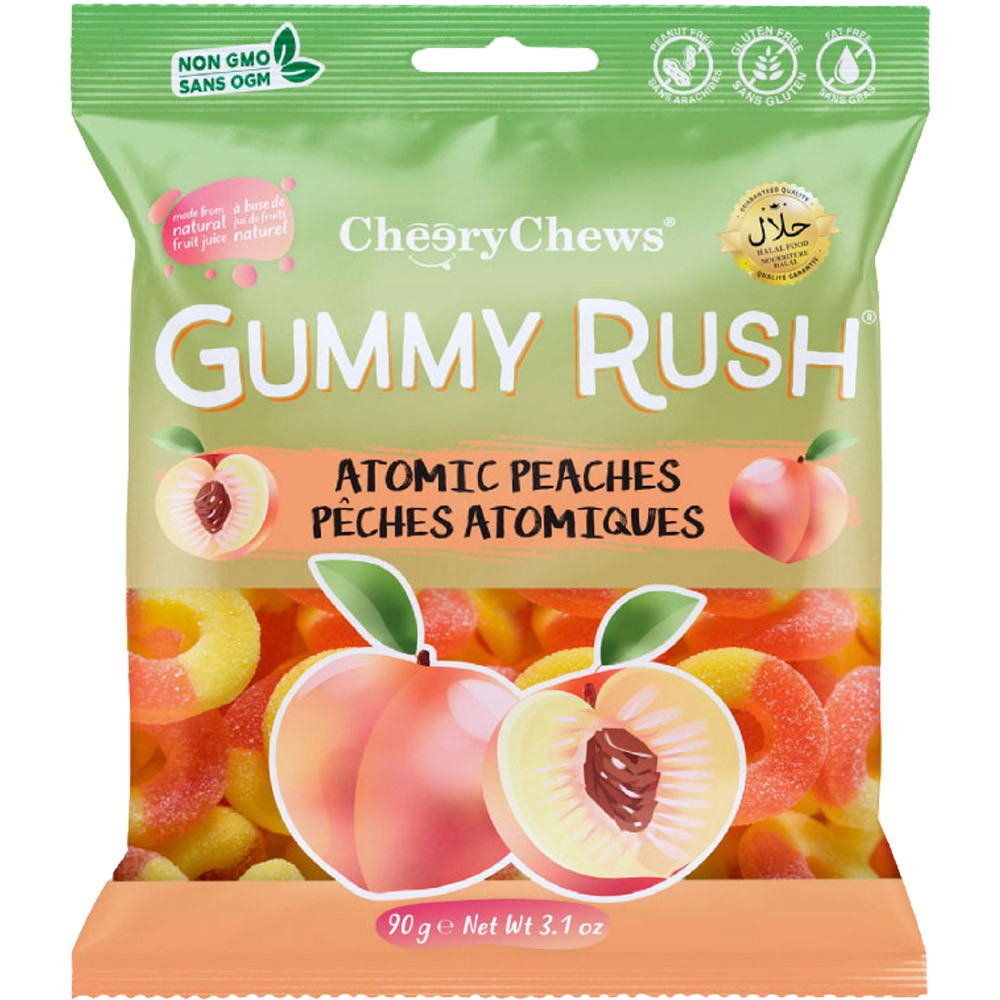Gummy Atomic Peaches
