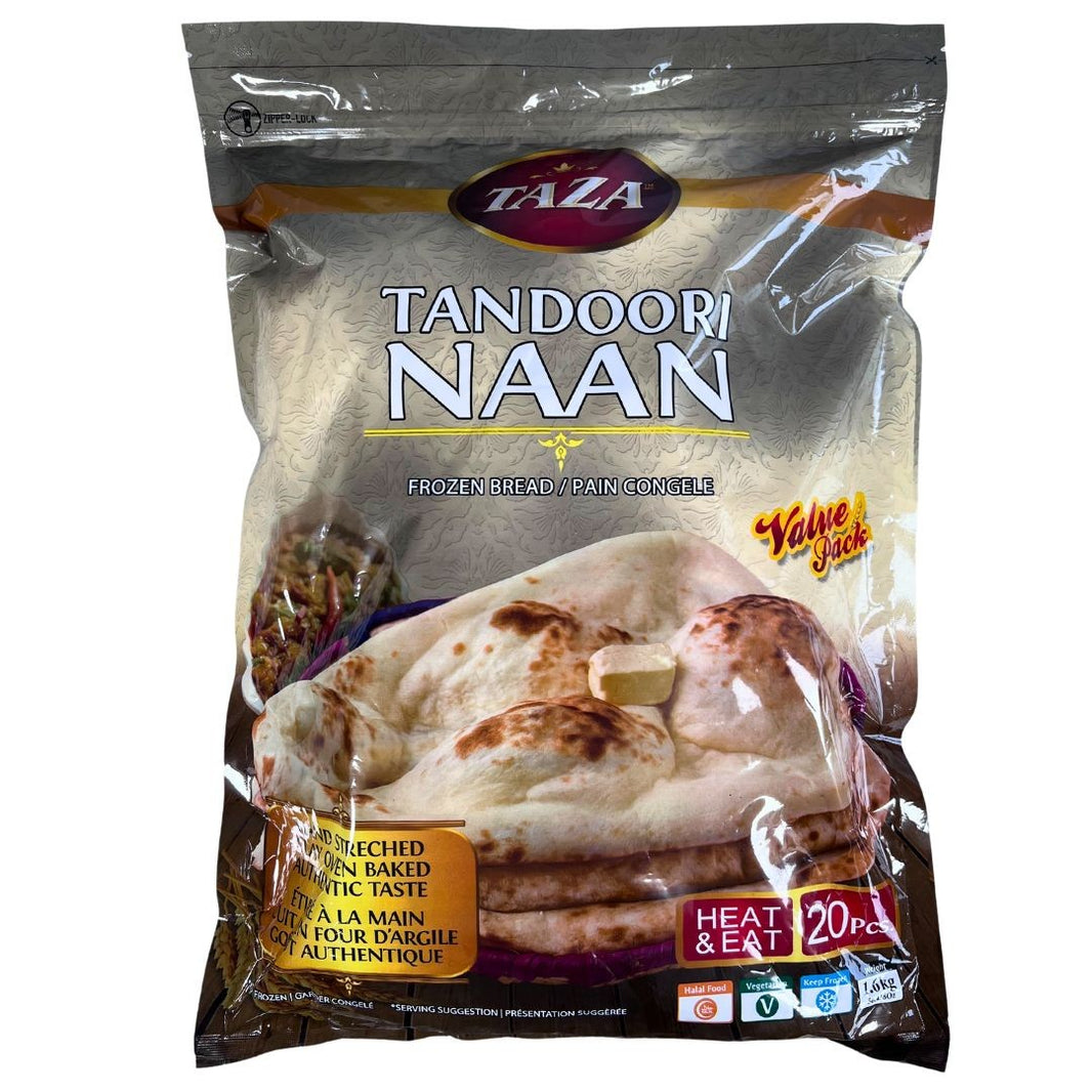 Taza Tandoori Naan Value Pack 20 PCS