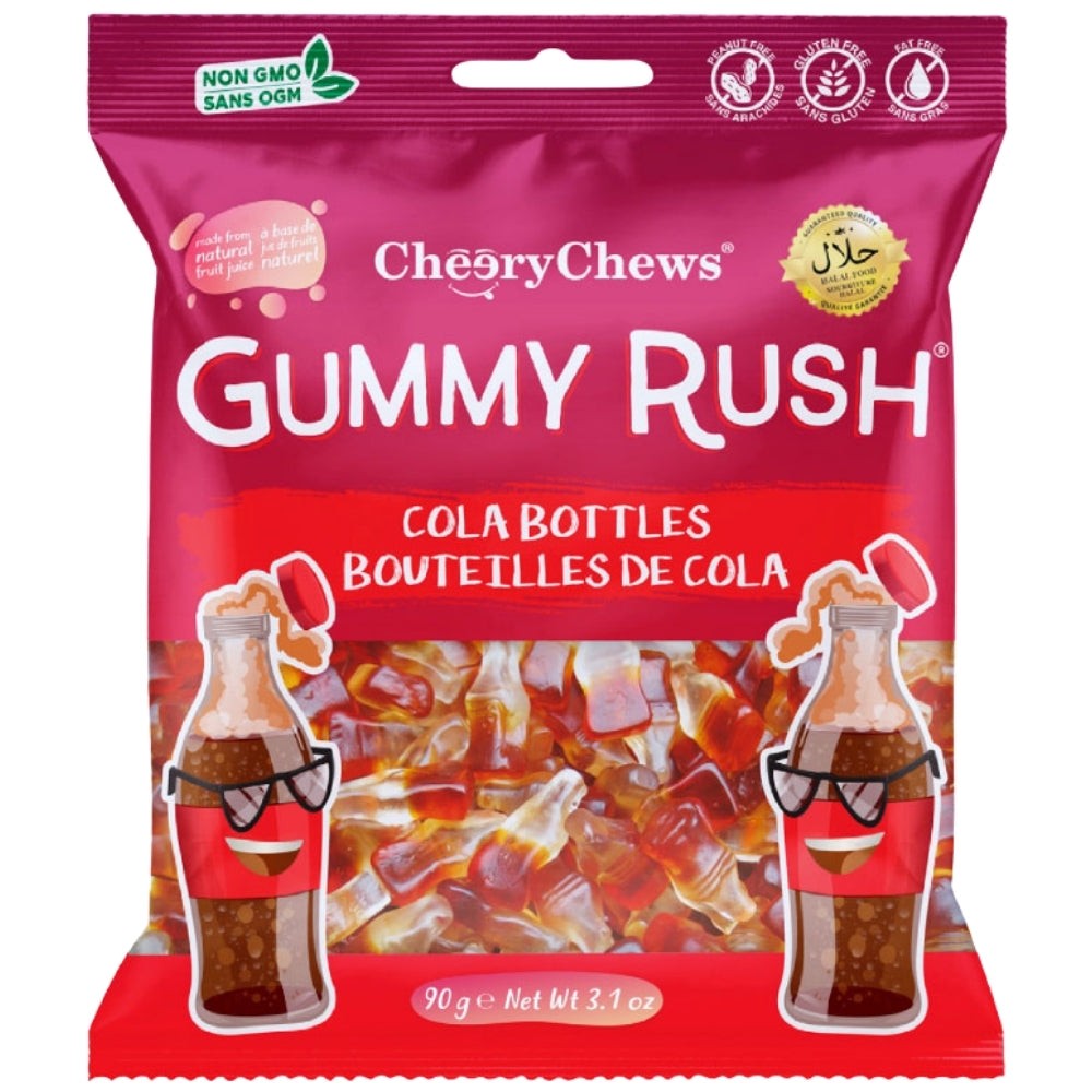 Gummy Rush Cola Bottles