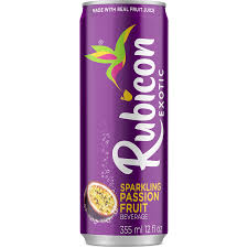 Rubicon Sparkling Passion Fruit Beverage 355ML