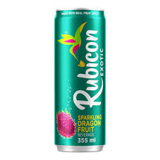 Rubicon Sparkling Dragon Fruit Beverage 355ML