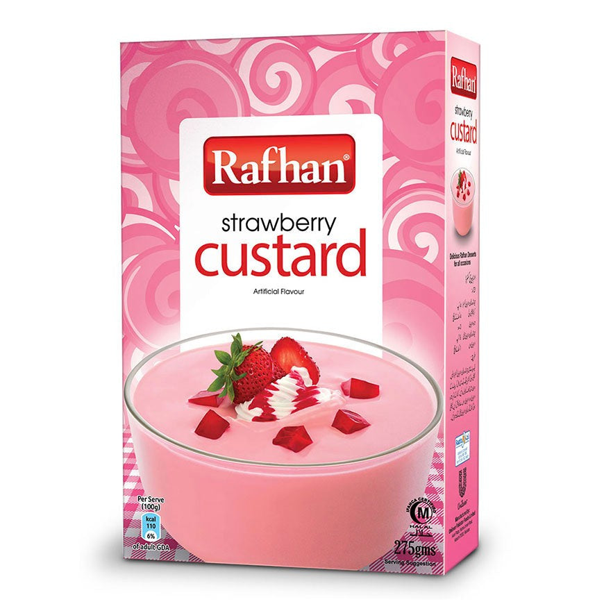Rafhan Strawberry Custard