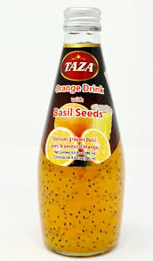Taza Orange Basil Seed Drink 290ML