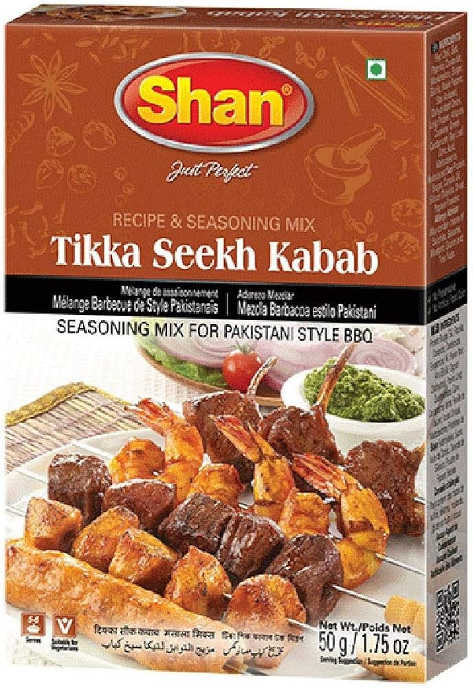 Shan Tikka Seekh Kabab