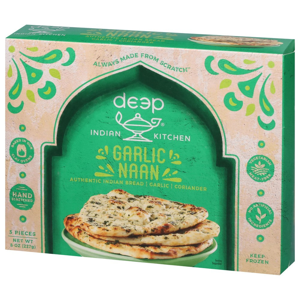 Deep Garlic Naan 5 PCS