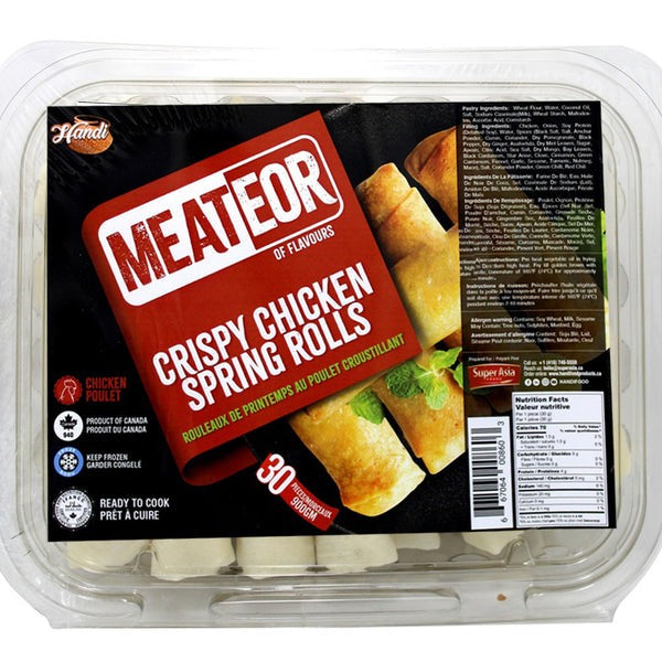 Meateor Chicken Spring Rolls 30 PCS